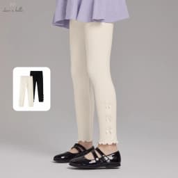 Dave Bella Children Bow Leggings Pants Spring Autumn Winter Warm Girls Elastic Trouses Kids 7-13 Years Legging DK3263600