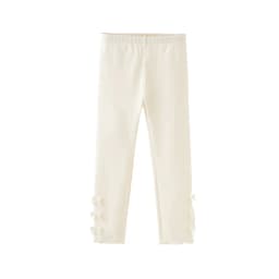Dave Bella Children Bow Leggings Pants Spring Autumn Winter Warm Girls Elastic Trouses Kids 7-13 Years Legging DK3263600