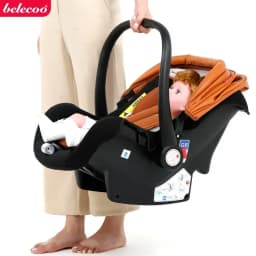 Luxury High-end Baby Stroller 3in1, Belecoo X6 High Landscape Baby Cart with Car Basket,can Sit, Lie Down and Fold Two-way Cart