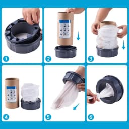 Diaper Pail Refills for Tommee Tippee, Baby Diaper Refill Bags for Genie for Angelcare for Munchkin