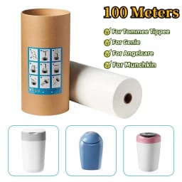 Diaper Pail Refills for Tommee Tippee, Baby Diaper Refill Bags for Genie for Angelcare for Munchkin