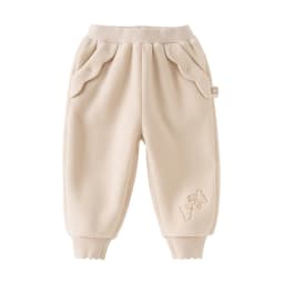 Dave Bella Children's Pants Autumn Winter Girls Warmth Thickened Trousers Kids' Cute Fashion Pants Children's Clothing DB4254199