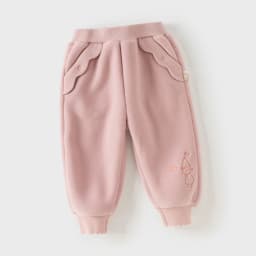 Dave Bella Children's Pants Autumn Winter Girls Warmth Thickened Trousers Kids' Cute Fashion Pants Children's Clothing DB4254199