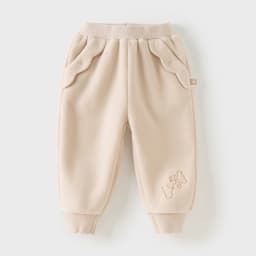 Dave Bella Children's Pants Autumn Winter Girls Warmth Thickened Trousers Kids' Cute Fashion Pants Children's Clothing DB4254199