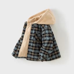 Dave Bella Boys' Cotton-padded Clothes Autumn Winter Children's Hooded Cotton Jacket Kids' Stylish Warm Coat DB4253916