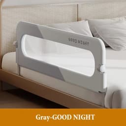 Invisible Collapsible Baby Rail Bed Guardrail Bedroom Railings for Babies Bed Protective Barrier Anti-Fall Security Kid Fence