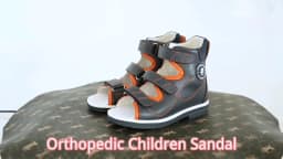 Kids Orthopedic Sandals Princepard Boys Corrective Shoes Children Flatfeet Footwear for Clubfoot Toe Walking Arch Support