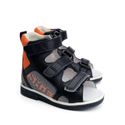 Kids Orthopedic Sandals Princepard Boys Corrective Shoes Children Flatfeet Footwear for Clubfoot Toe Walking Arch Support