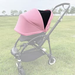 Stroller Sunshade For Bugaboo Bee 3/5/6 Fox Pushchair Sun Canopy Sleeping Basket Awning Extendable Buggy Roof With Mesh Window