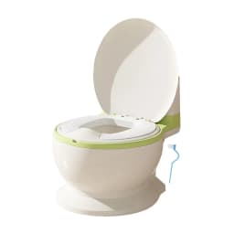 Removable Baby Potty Toilet Training Seat Non-Slip Comfortable Toilet Soft Seat Chair Realistic for Baby Aged3+ Training Toilet