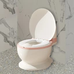 Removable Baby Potty Toilet Training Seat Non-Slip Comfortable Toilet Soft Seat Chair Realistic for Baby Aged3+ Training Toilet