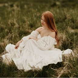 Bohemian Photo Shooting Pregnancy Dress 2 Pieces Set Linen Cotton Retro Fitting Maternity Dress  Fancy Photography Gowns