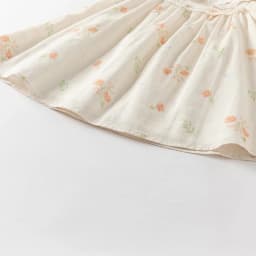 Dave Bella Children's Dresses Spring Autumn Pure Cotton Girl Sweet Elegant Skirt Outerwear Princess Party Kids Clothes DB2252121