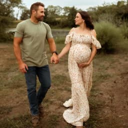 With Printed Embroidery Chiffon Maternity Dress Photoshoot Off Shoulder Suspender Maternity Outfit  Baby Shower Outfit