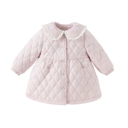 Dave Bella Children Girls Gentle Cute Cotton Jacket Top Sweet Outerwear Winter Fashion Casual Parka Outdoor Warm DB4253754