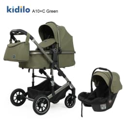 2025 New High-view Baby Stroller Car Seat Can Sit and Lie Down Two-way Baby Carrier Three-in-one Baby Stroller Artifact