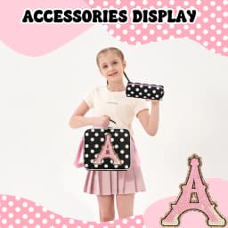 Backpack for Girls Letter Backpacks for Elementary Student Teen Girls Cute School Bag Kids Bookbag for Kids 8-10