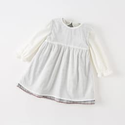 Dave Bella Girls' Plaid Long Sleeve Autumn Spring Dress Children Cute Winter Bottom Dress Casual Party Clothes DB3222818