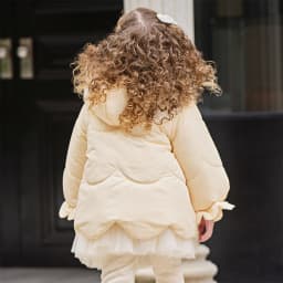Dave Bella Girls Warm Jacket Autumn Winter Baby Plush Hoodie Children Thicken Overcoat Gentle Waterproof Kids Clothing DB4254636