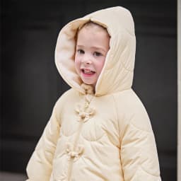 Dave Bella Girls Warm Jacket Autumn Winter Baby Plush Hoodie Children Thicken Overcoat Gentle Waterproof Kids Clothing DB4254636