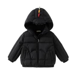 Dave Bella Boys' Down Jacket Winter Clothing Children's Dinosaur Baby Trendy White Duck Down Coat Kids' Outing Top DB4254194