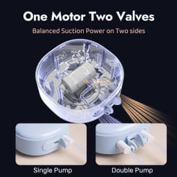 NCVI 2025 Hands Free Wearable Breast Pump,Combined with Strong Motor and Wearable Cups, 4 Modes 9 Levels, 21/24/28mm, Low Noise