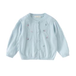 Dave Bella Gilrs Spring Summer Cardigan Sweater Kids Hollow Knitted Cool Sweater Children Outerwear Kids Clothes DB2261869