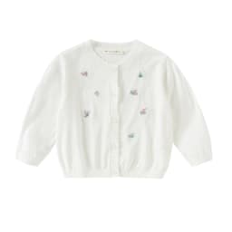 Dave Bella Gilrs Spring Summer Cardigan Sweater Kids Hollow Knitted Cool Sweater Children Outerwear Kids Clothes DB2261869