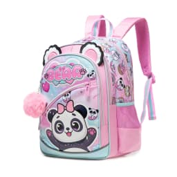 Meetbelify Backpack for Girls Cute Panda School Bag with Lunch Box for Elementary Student Kids Bookbag for Girls