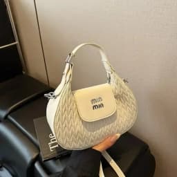 Classic Leather Diaper Bag Designer Paris Vintage Original Textured Square Satchel Ladies Crossbody Purse