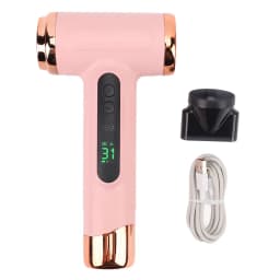Portable Hair Dryer USB Charging Hot and Cold Air Hair Dryer Cordless Lightweight with Nozzle for Travel Student Dormitory