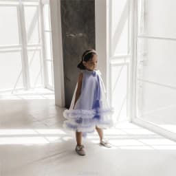 Teen Girl Clothes New Children Birthday Dress Fashion Banquet Party Gown Dresses Outfit French Sleeveless Halter Costume Kids