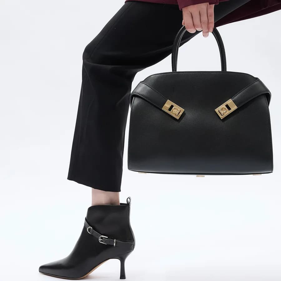 Elegant Vintage Diaper Bag For Women Designer Crossbody Handbag Luxury Brand Minimalist Chic Large Capacity Leather Tote
