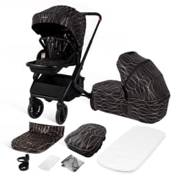 2-in-1 Lightweight Baby Safety Stroller Two-Way Newborn Seat Multifunctional Pushchair EU Stock Easy Folding Baby Stroller