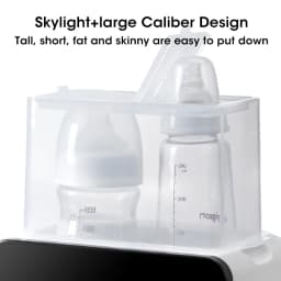 2 in1 Baby Bottle Warmer and Sterilizer Automatic Smart Temperature Control Milk Warmer Disinfection