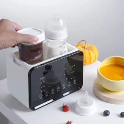 2 in1 Baby Bottle Warmer and Sterilizer Automatic Smart Temperature Control Milk Warmer Disinfection