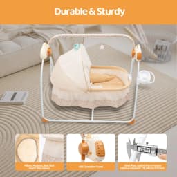 Auto Electric Baby Cradle Crib Kids' Auto Swing Bed Baby Swing Bed