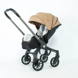 4-in-1 Stroller, Multi-functional Foldable Stroller, Portable Outdoor Stroller, Car Seat Function, Adjustable Armrests