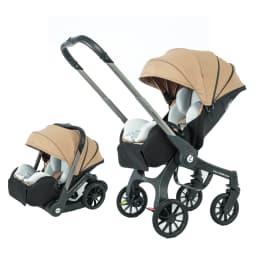 4-in-1 Stroller, Multi-functional Foldable Stroller, Portable Outdoor Stroller, Car Seat Function, Adjustable Armrests