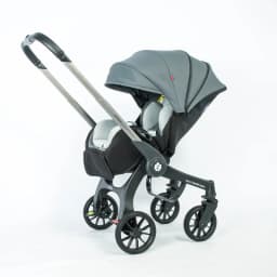 4-in-1 Stroller, Multi-functional Foldable Stroller, Portable Outdoor Stroller, Car Seat Function, Adjustable Armrests