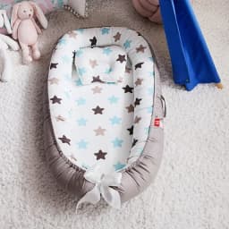 85x50cm Cotton Portable Travel Baby Nest Bed Pillow Bumper Bassinet Safe Sleep Accessory For Newborn Toddler Daily Indoor Use