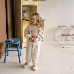 Korean Version New Children's Clothing 2026 Spring Autumn Winter Girl Princess Hoodie Casual Pants Set