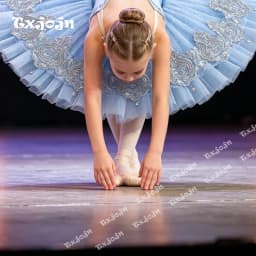 Professional Ballet Dress 3-16Y Tutu Skirt Dance Costume Stage Performance Girls Ballerina Leotard Lace Flower Recital Outfit