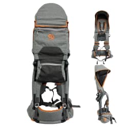 Shoulder Carrier Baby with Metal Internal with Raincover for Baby Backpack Carrier Hiking 6Month - 5Year Ergonomic Baby Carrier