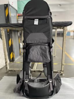 Shoulder Carrier Baby with Metal Internal with Raincover for Baby Backpack Carrier Hiking 6Month - 5Year Ergonomic Baby Carrier