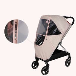 Wind Shield Rain Cover Universal 2 in1 Rain Coat for Baby Stroller Waterproof Winter Warm Cotton Hood Stroller Accessories
