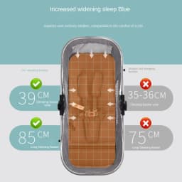 3in1 Baby Stroller High Landscape Baby Pram Portable Baby Pushchair Multifunctional Newborn Carriage Double Faced 739 Model