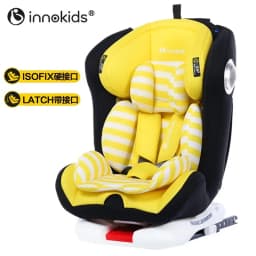 Innokids Child Safety Seat 360 Degree Rotating Car with 0-12 Years Old Baby Can Sit and Lay Isofix Latch interfa Infant Car Seat