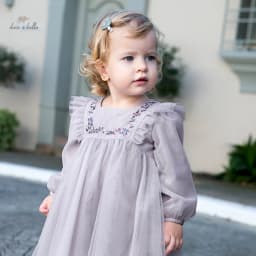 Dave Bella Princess Dress for Girls Children Baby New Spring Noble Charm Sweet Classy Lovely Mesh Fashion Party DB1248204