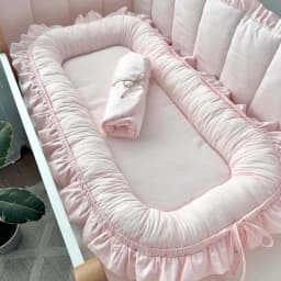 Multifunctional Baby Nest Bed Crib for Newborns Travel Playpen Mattress Child Toddler Playpens Photograph